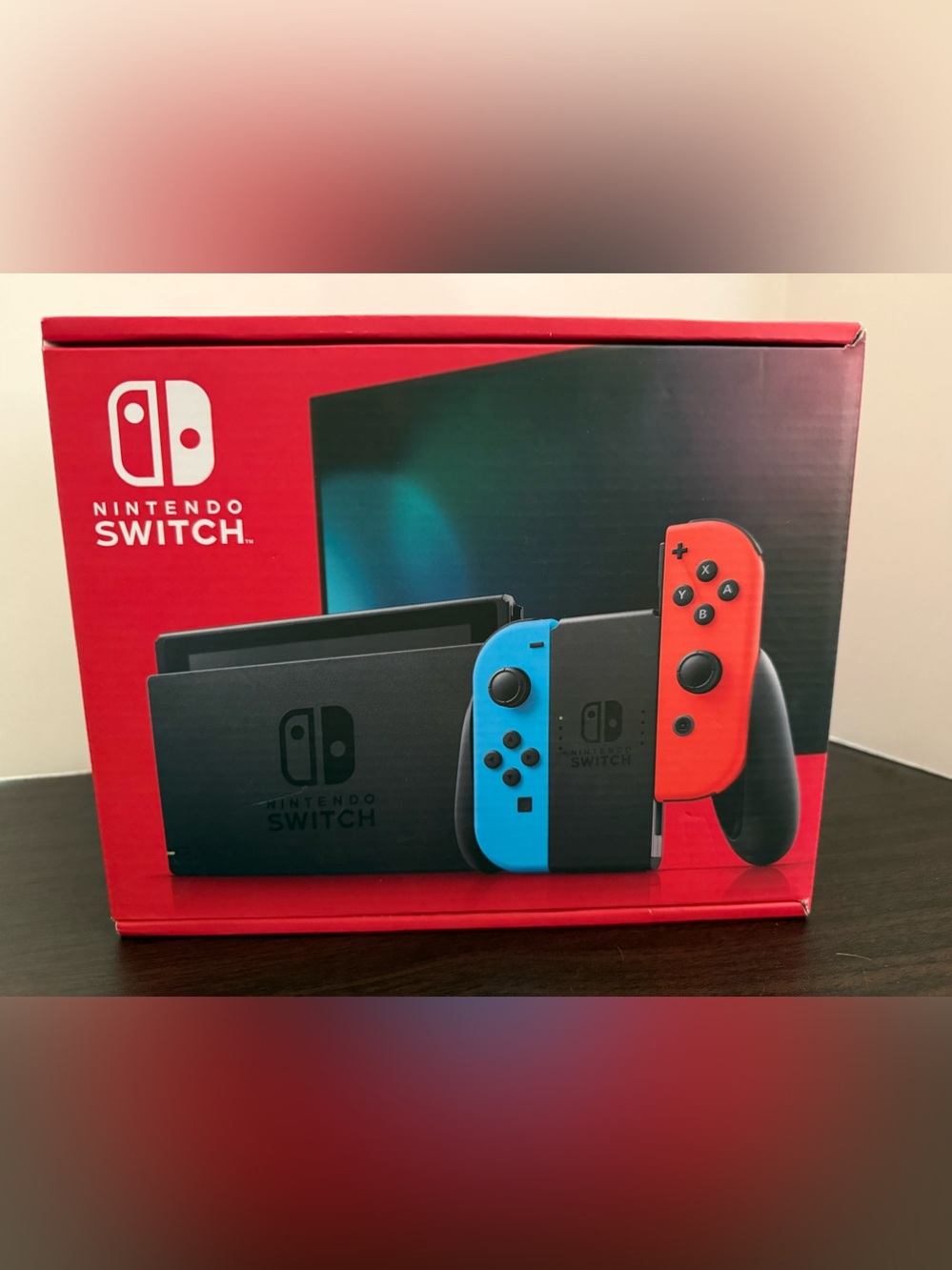 Nintendo Switch Console with Blue & Red Joy-Con Controllers NIB